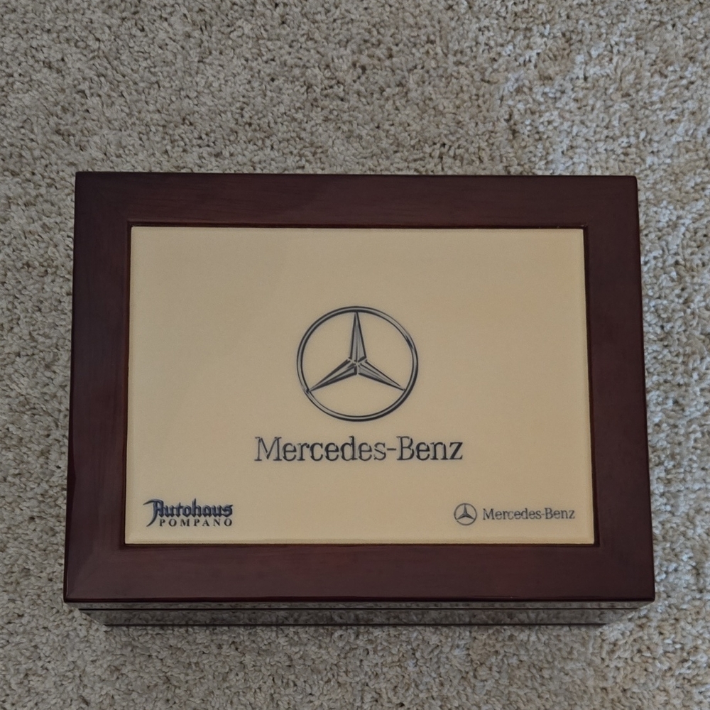Mercedes‎ Benz Of Pompano FL Wooden Presentation Box